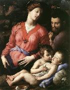BRONZINO, Agnolo Holy Family  g china oil painting artist
